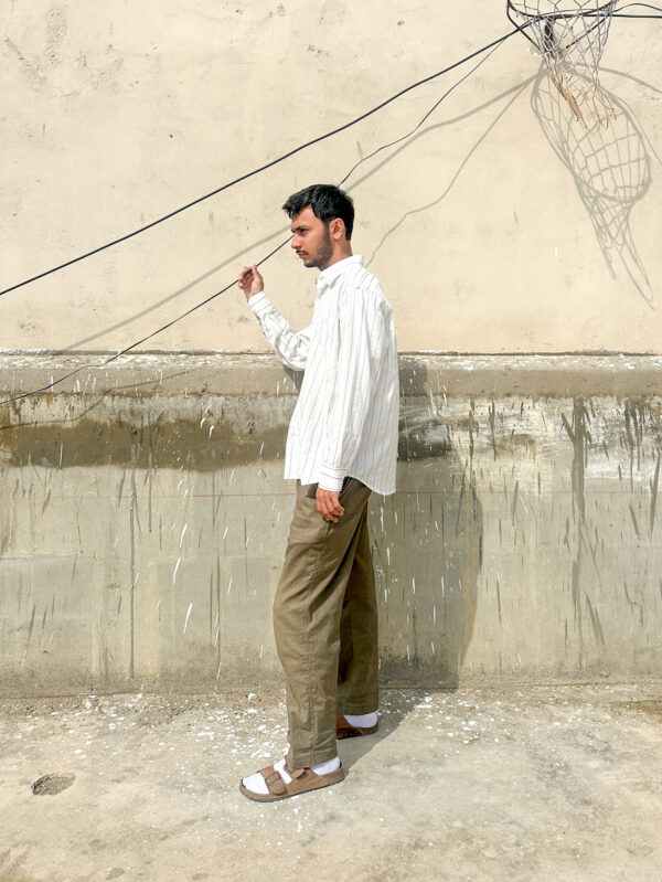 White Strings Button Down - Image 4