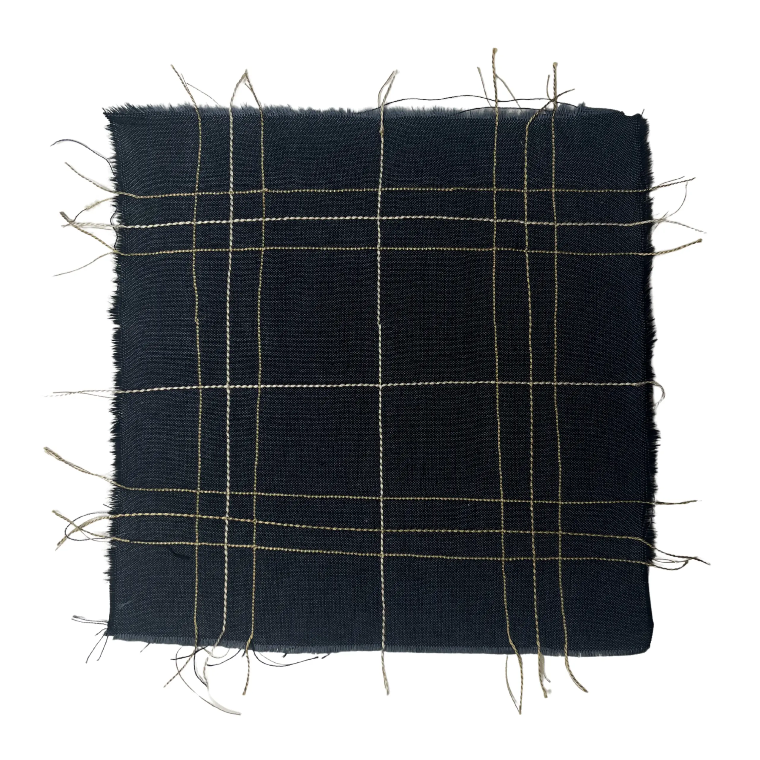 Charcoal Blue Plaid x Strings - Image 9