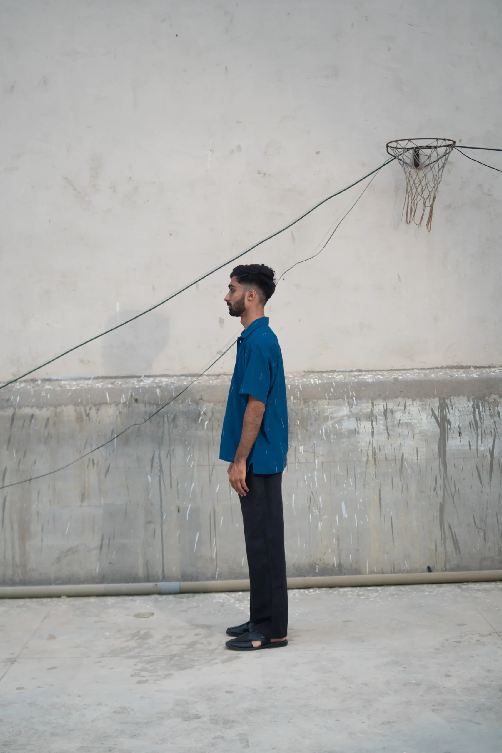 Indigo Handloom Knots x Strings Polo - Image 5